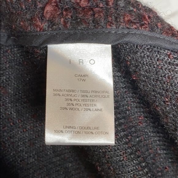 Iro Campi boucle cardigan sweater - Picture 6 of 7